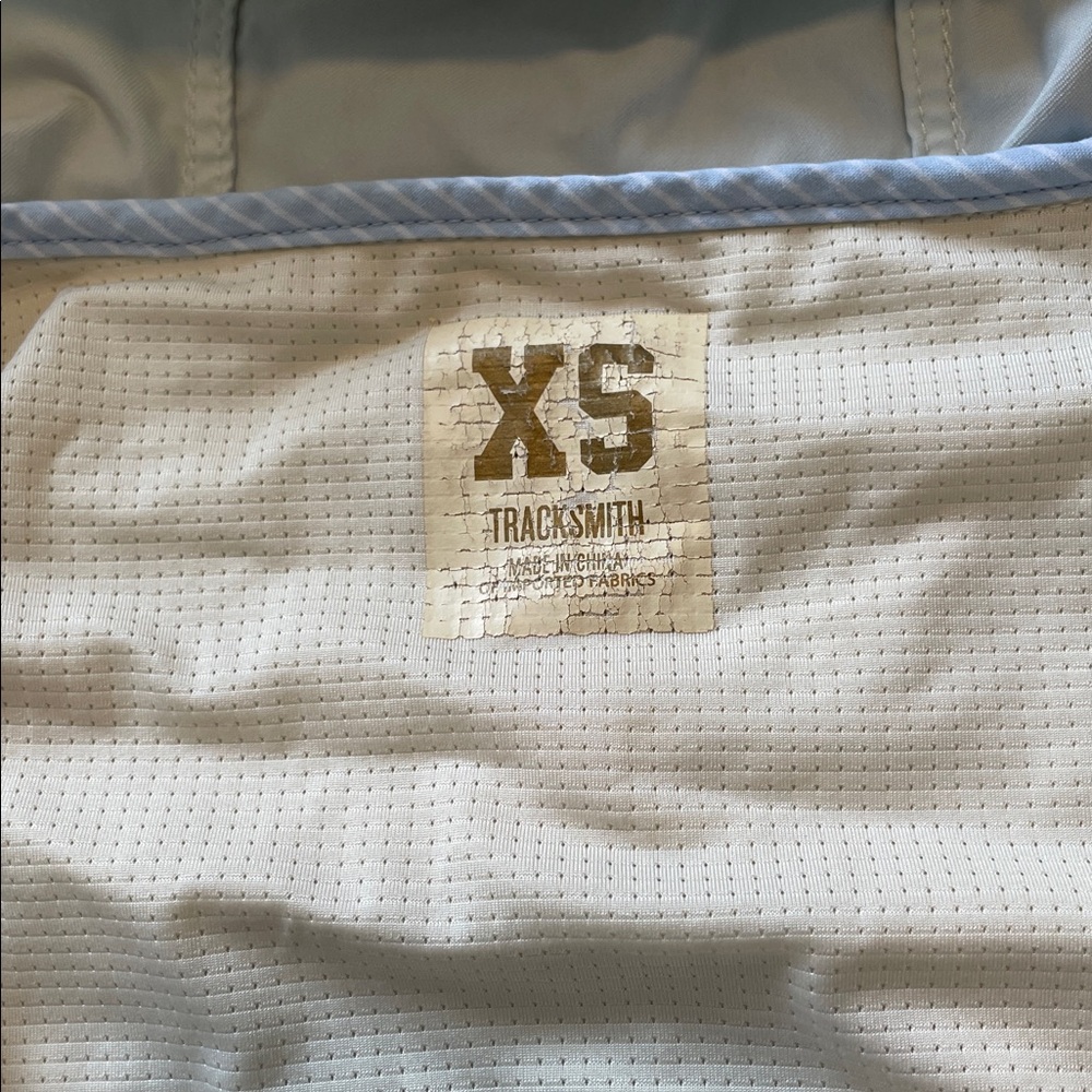 Tracksmith lightweight windbreaker jacket xs exce… - image 5